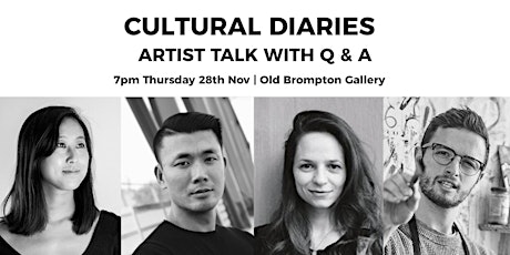 Cultural Diaries - Artist talk with Q&A primary image