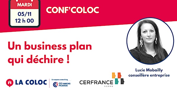 Conf'Coloc - Un business plan qui déchire ! CERFrance