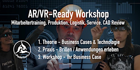 Hauptbild für AR/VR - Ready Workshop für die Industrie. Edition Paderborn. 4.Dez.