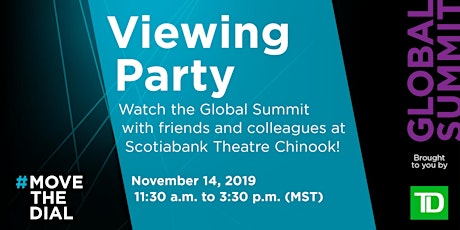 #movethedial Summit: Livestream Viewing Party (Calgary)