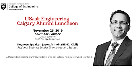 USask Engineering Calgary Alumni Luncheon primary image