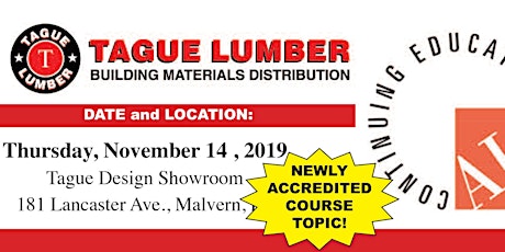 Tague Lumber's AIA Lunch/Learn (NEW! Weyerhaeuser CEU and TruStile Doors)