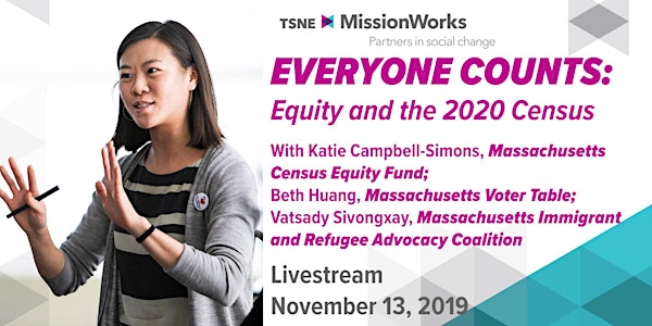 Livestream: Everyone Counts — Equity and the 2020 Census