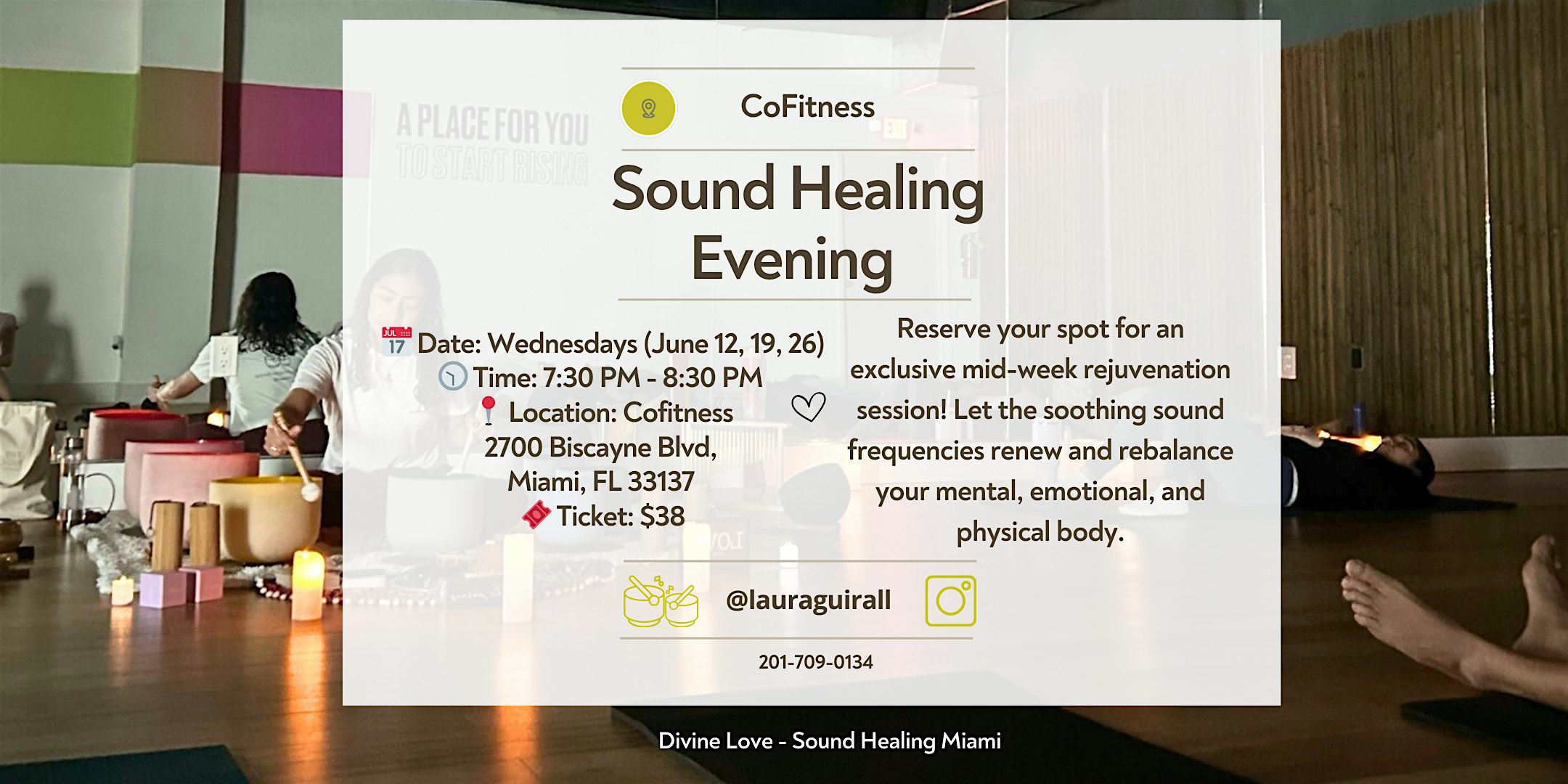 Sound Healing - Mid-Week Reset in Edgewater, Miami