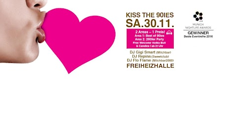 Hauptbild für Kiss the 90ies - Münchens größte 90er Party!