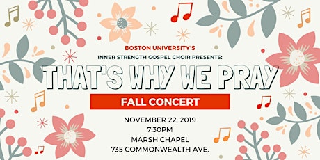 Inner Strength Gospel Choir Fall 2019 Concert primary image
