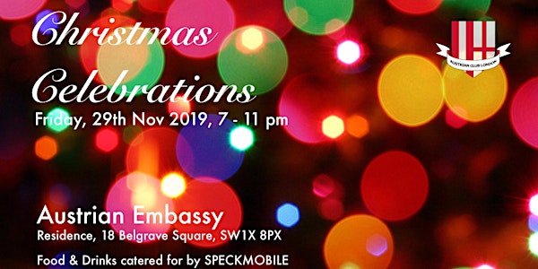 Christmas Celebrations at the Austrian Embassy