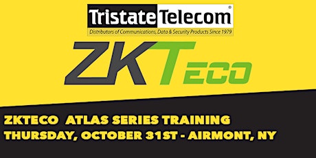 Immagine principale di (AIRMONT) ZKTeco Atlas Series Training , October 31st 2019 