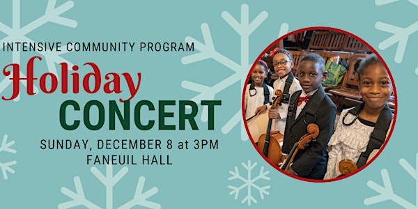 ICP Holiday Concert - FREE!