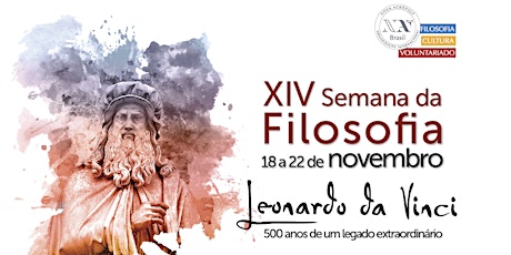 Imagem principal do evento XIV Sem. da Filosofia – Palestra: Integração de Arte e Ciência por da Vinci