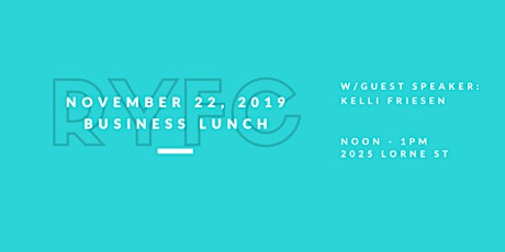 RYFC November 22, 2019 Business Lunch primary image