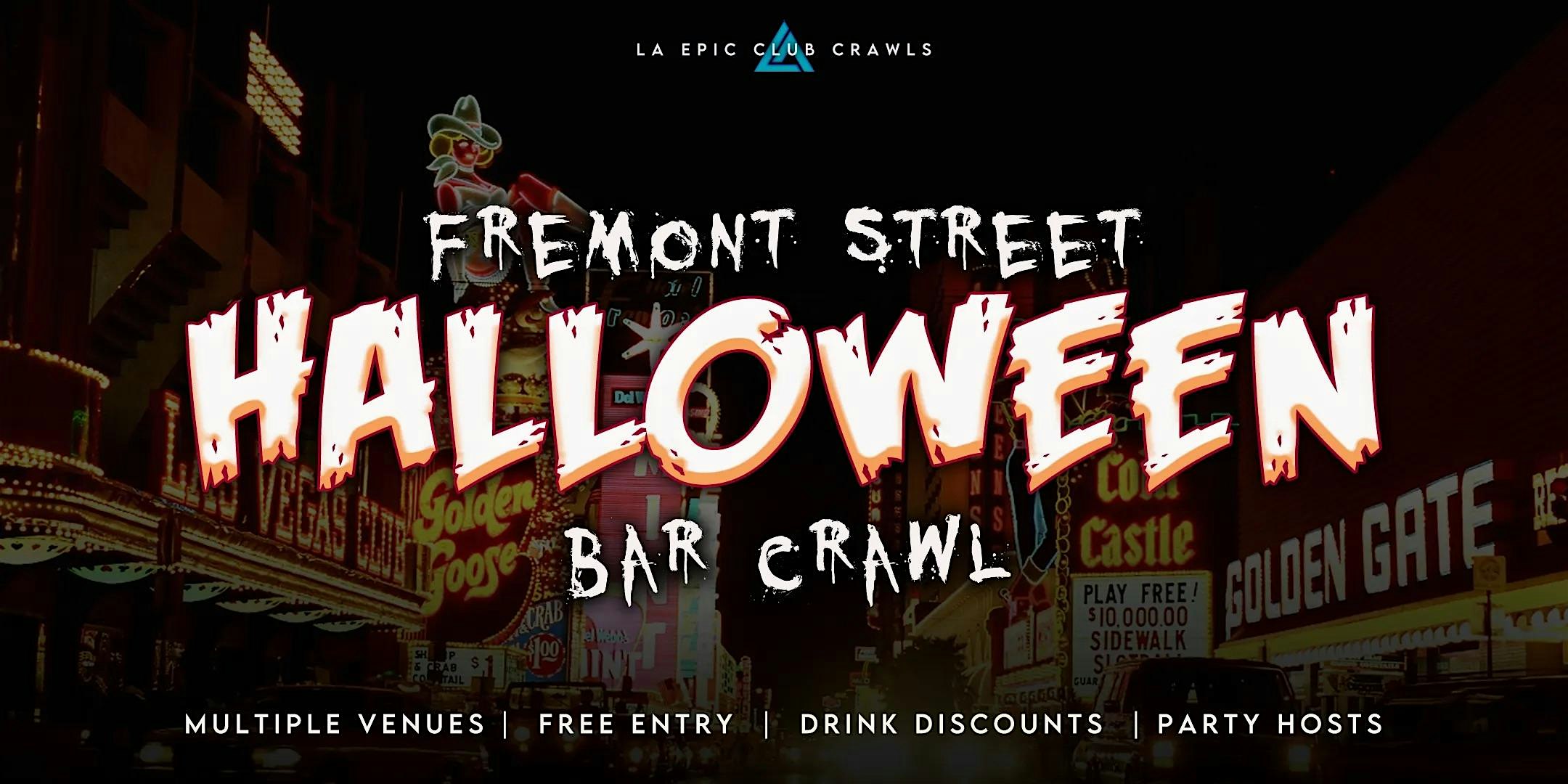 Halloween Fremont Street Bar Crawl
