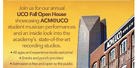 ACM@UCO Fall Open House!