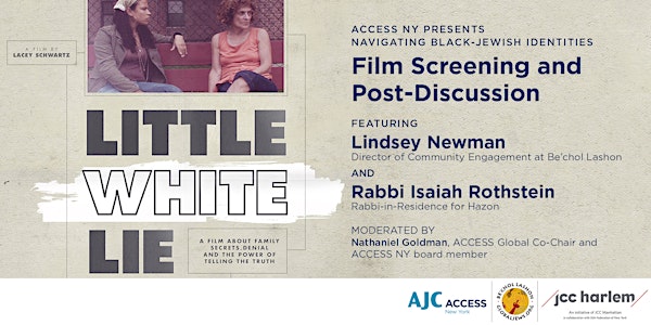 Navigating Black-Jewish Identities: A Film Screening and Post-Film Discussion