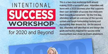 Intentional Success Workshop (2 Parts - Nov 21 & Dec 3rd)