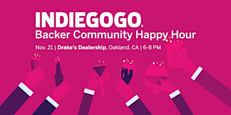 Indiegogo Backer Community Happy Hour primary image