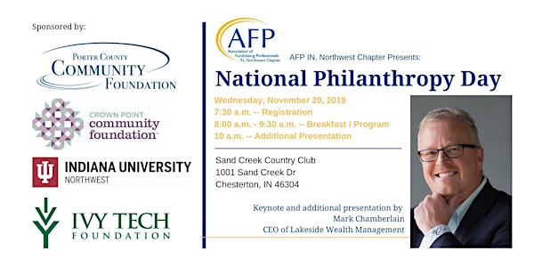 National Philanthropy Day 2019 hosted by AFP Northwest Indiana