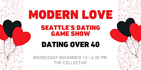 Modern Love: Seattle's Dating Game Show — Dating Over 40 primary image