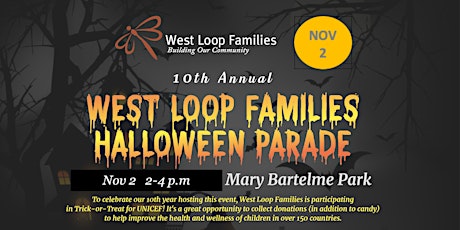 West Loop Families Halloween Parade primary image