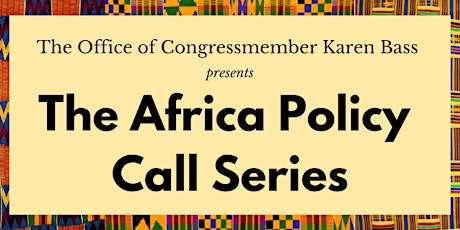 October: Africa Policy Conference Call  primary image
