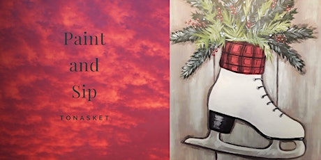Paint and Sip Tea Tonasket: Skating Through the Holidays primary image