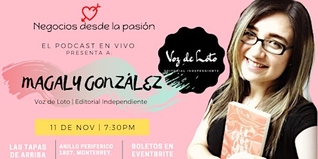 Imagen principal de Podcast Live: Magaly González-Pasión por los libros
