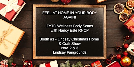 Mini Zyto Wellness Body Scans at Lindsay Craft Show at the Fairgrounds primary image