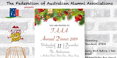 FAAA Annual Dinner 2019