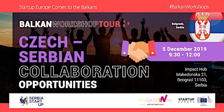 Learn about Czech-Serbian collaboration opportunities! (Belgrade, Serbia) primary image