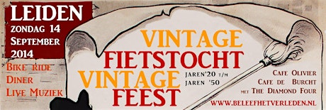 Primaire afbeelding van Leiden Vintage Fietstocht en Vintage Feest!