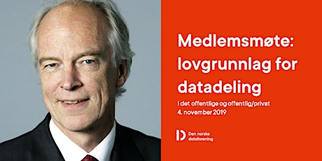 Arve Føyen: Lovgrunnlag for datadeling i det offentlige og offentlig/privat primary image