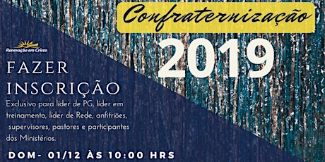 Imagem principal do evento CONFRATERNIZAÇÃO MRC 2019