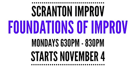 Foundations of Improv Comedy - Mondays - Six Week Series Starting 11/4 primary image