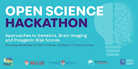 HACKATHON Approaches to Genetics, Brain Imaging & Polygenic Risk Scores primary image