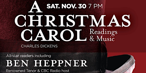 Readings from Charles Dickens'  "A Christmas Carol"