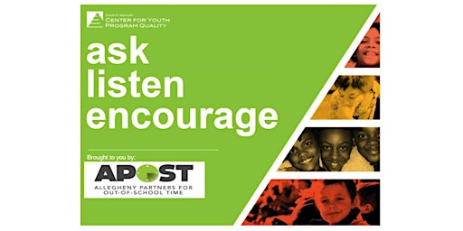 Image principale de CANCELLED - Ask-Listen-Encourage