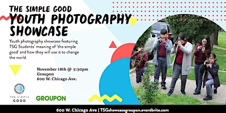The Simple Good Youth Photography Exhibition @ Groupon primary image