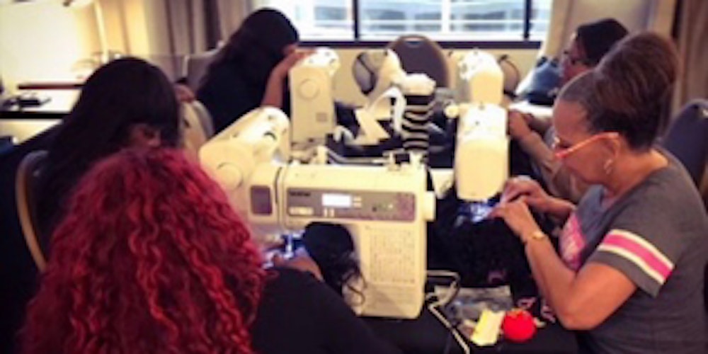 Jacksonville Fl Lace Front Wig Making Class With Sewing Machine