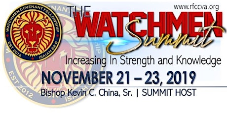 The Watchmen Summit: Increasing in Strength & Knowledge primary image