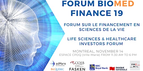 BIOMED FINANCE 2019, Montreal Life Sciences Investors Forum primary image