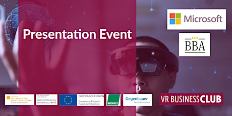 Hauptbild für VR Business Club Presentation-Event: SparX "Künstliche Intelligenz und Mixed Reality" und SparX "Real Estate und Facility Management"