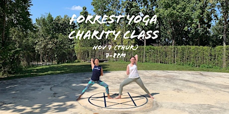 Intro to Forrest Yoga Charity Class with visiting teacher Pauline(CH/KR) primary image