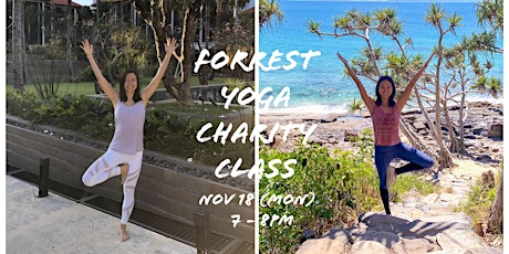 Intro to Forrest Yoga Charity Class with visiting teacher Esther(UK/SG) primary image