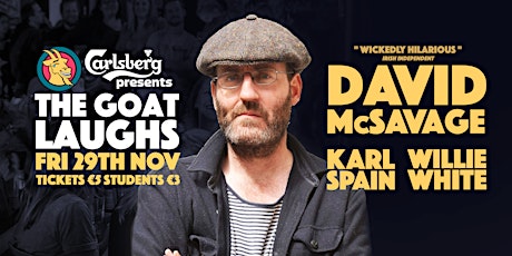 The Goat Laughs with David McSavage - SOLD OUT! primary image