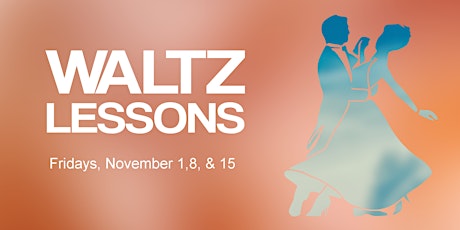Waltz Lessons (drop-in class - November) primary image