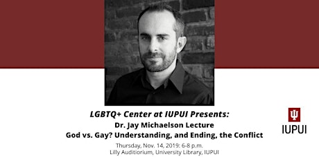 Dr. Jay Michaelson Lecture: God vs. Gay?  Understanding, and Ending, the Conflict primary image
