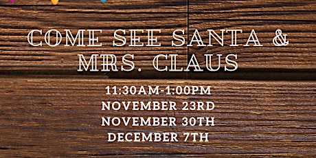 Meet and Greet with Santa & Mrs. Claus primary image