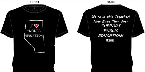 I Love Public Education T-Shirt Order