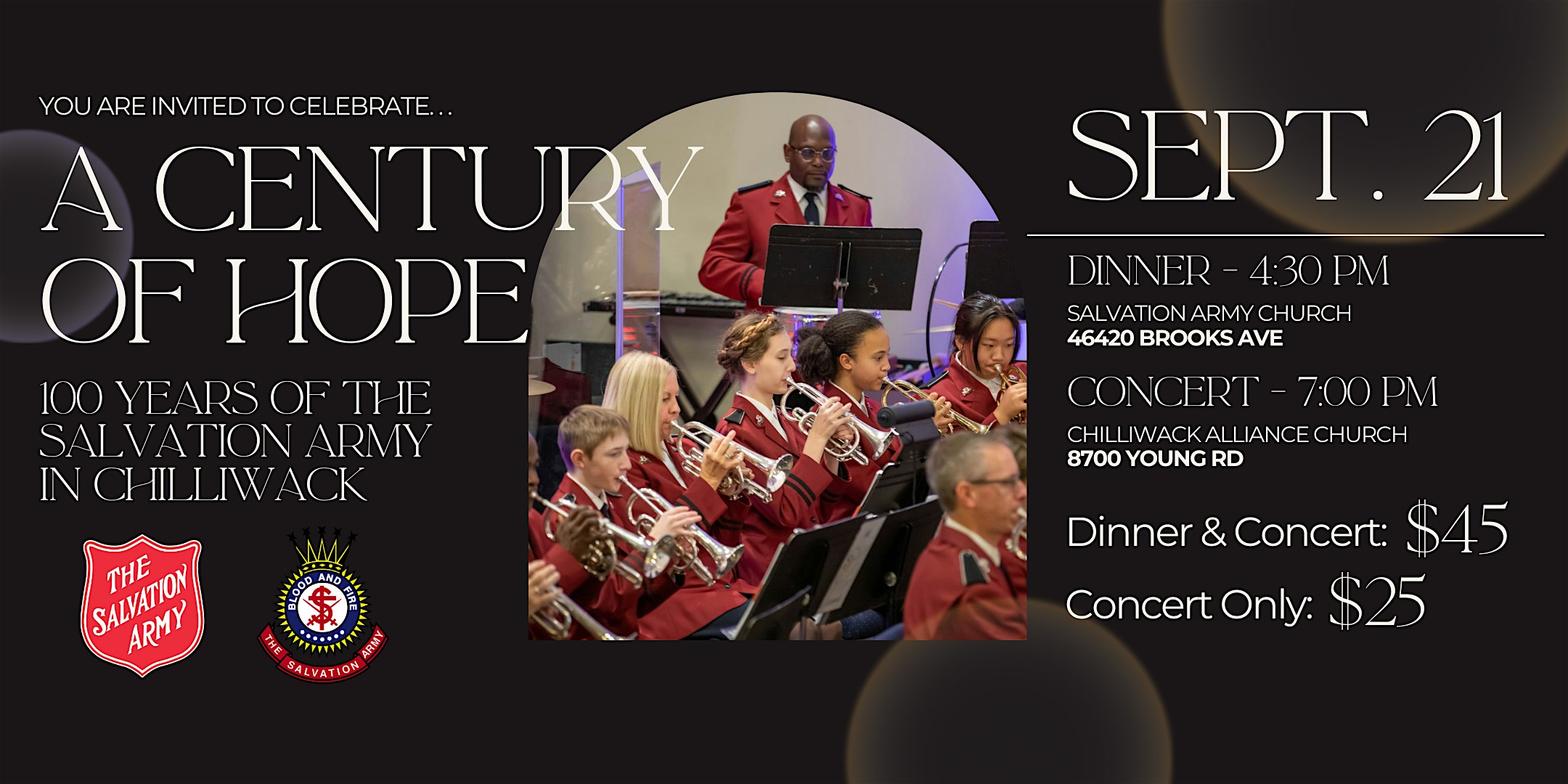 A Century of Hope - Dinner and Concert