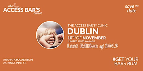 The Access Bars®'s Clinic - Dublin (4th Edition) primary image